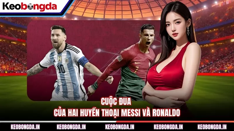 Cuộc đua của hai huyền thoại Messi và Ronaldo